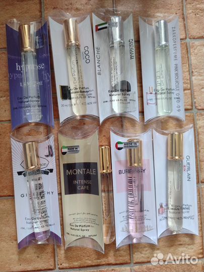 Туалетная вода разная