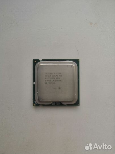 Intel Core 2 Duo E7500 + Кулер Titan