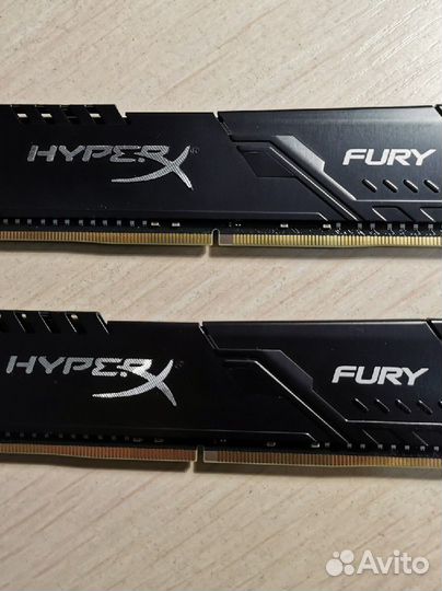 DDR4 HyperX Fury 32Gb (16*2)