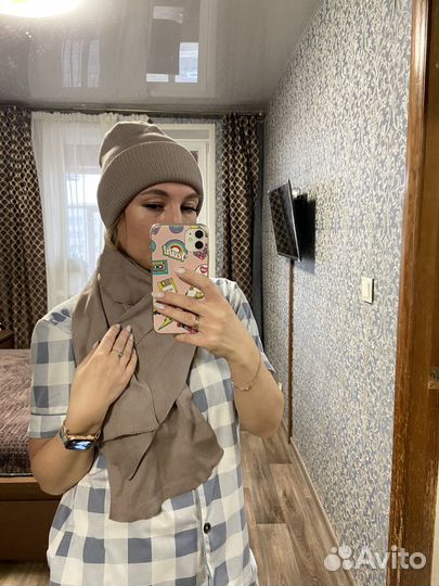 Набор шапка и шарф