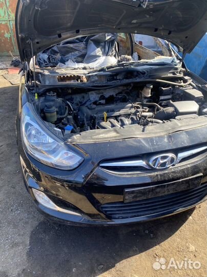 Фара hyundai solaris