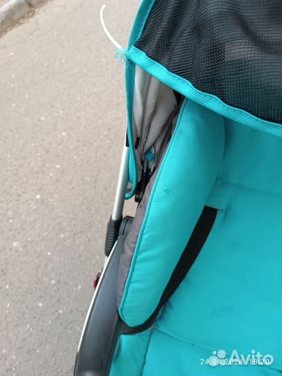 Коляска Capella Qbix + дождевик