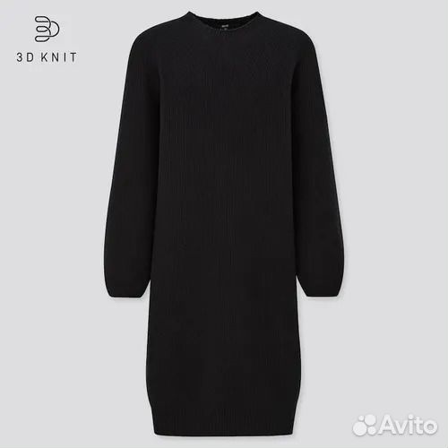 Платье Uniqlo 3D Knit шерсть