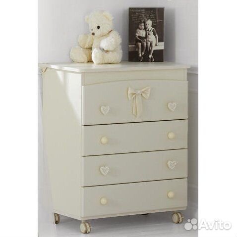 Комод пеленальный со встроенной ванночкой