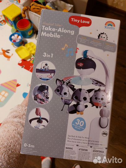 Мобиль tiny love день и ночь сказочный лес