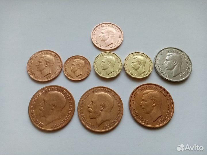 Иностранные монеты разных стран и времён