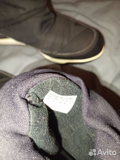 Сапоги дутики женские 38