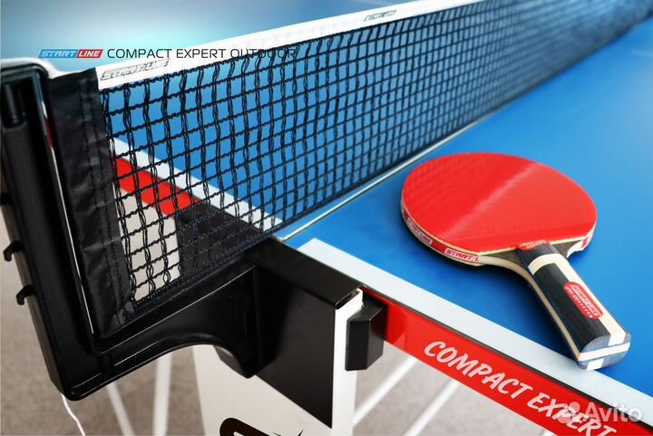 Стол теннисный Compact expert 6 Всепогодный Синий