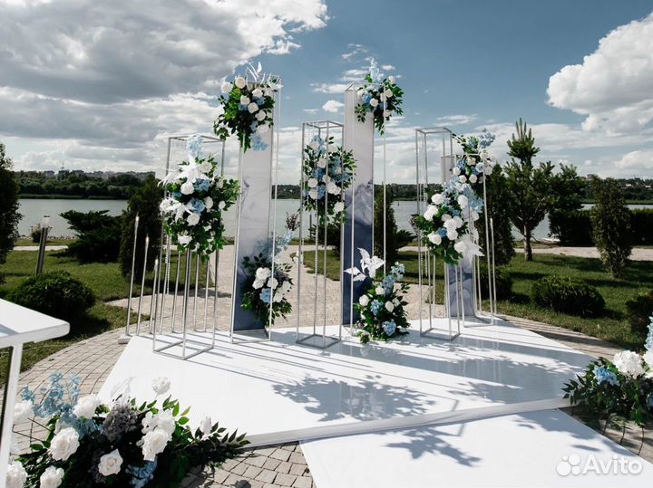 Оформление свадьбы, декор