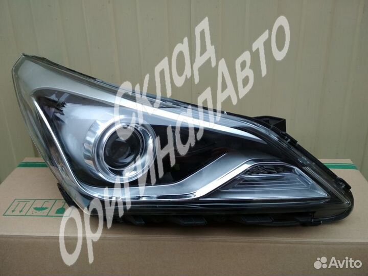 Фара правая Hyundai Solaris 14-17 линза