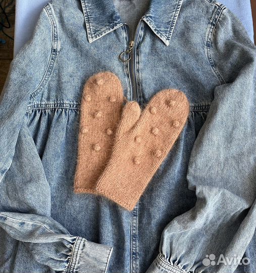 Варежки женские