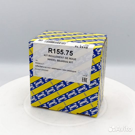 Подшипник ступицы передний с абс Nissan/Renault/Ла