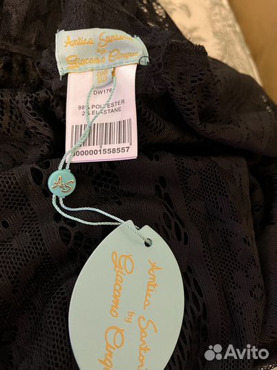 Юбка - платье Antica Sartoria Италия кружево