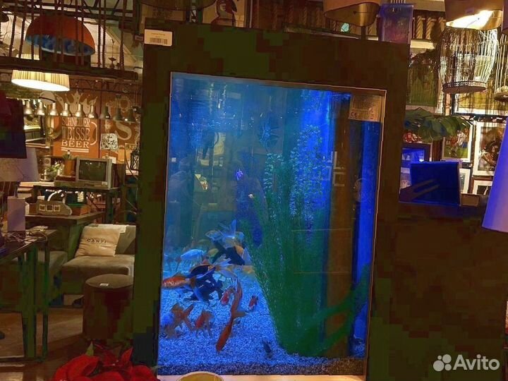Аквариум с тумбой 89л