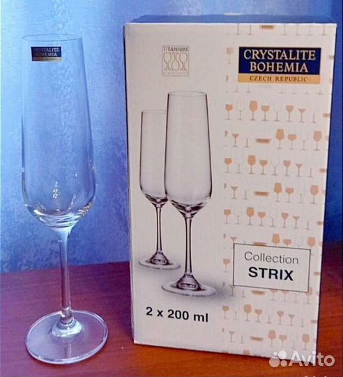 Наборы бокалов новые