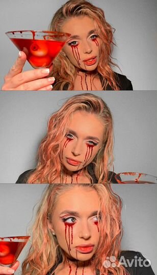 Грим на хэллоуин (гример на Halloween)