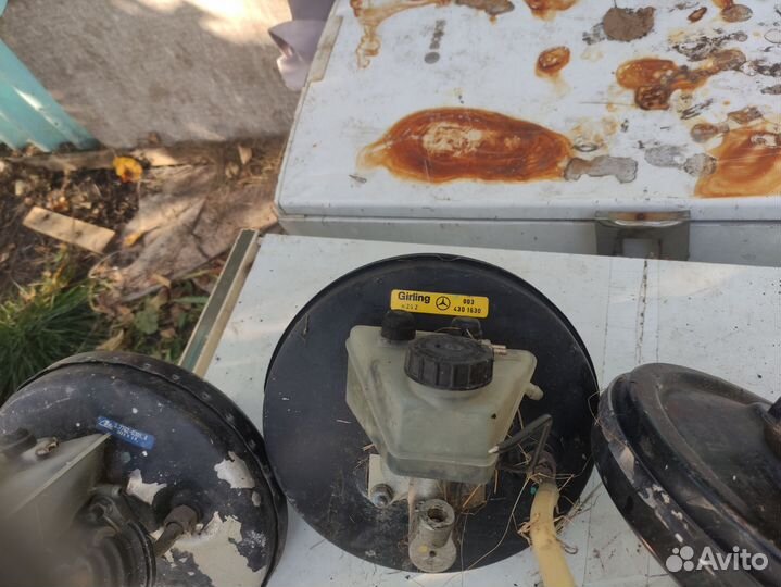 Мерседес 124 вакуумный усилитель тормозов