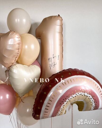 Воздушные гелиевые шары на день рождения