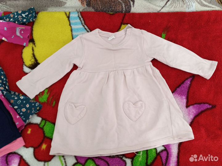 Платья пакетом для девочки 80-86