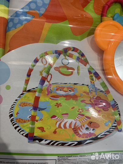 Развивающий коврик новый