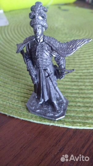 Оловянная миниатюра. Польский кавалерист