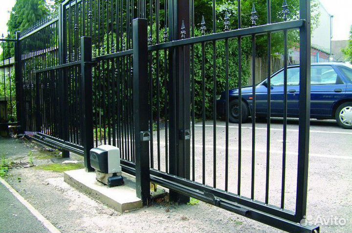 Монтаж автоматики на ворота