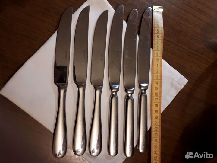 Ножи для сервировки стола 6 шт