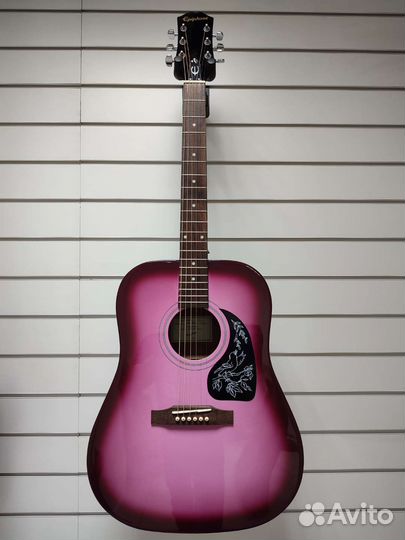 Акустическая гитара Epiphone Starling Hot Pink