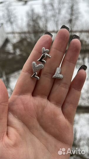 Серьги каффы