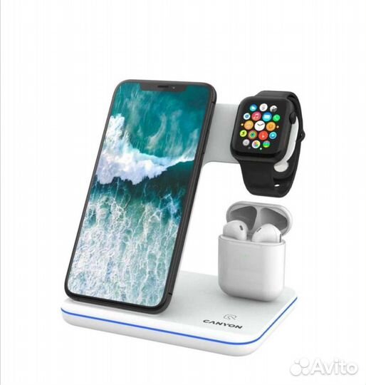 Беспроводная зарядка доп станция Сanyon-CNS-WCS30