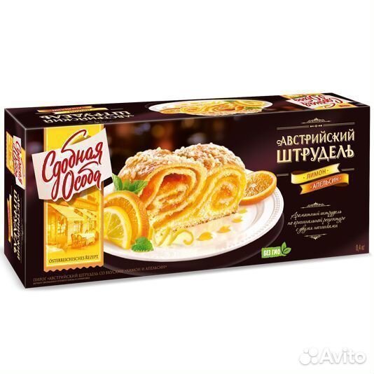 Опт - Пирог Сдобная Особа Австрийский штрудель Ли