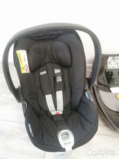 Раскладывающаяся автолюлька Cybex Cloud Q isofix