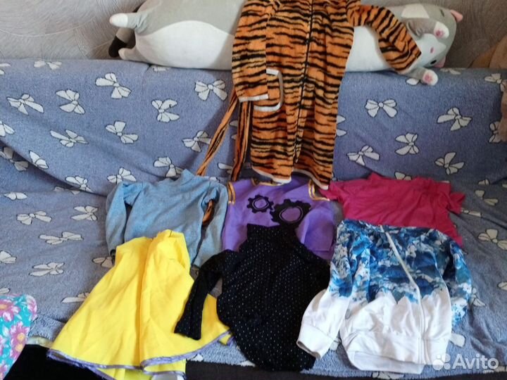 Вещи пакетом для девочки 4-6 лет