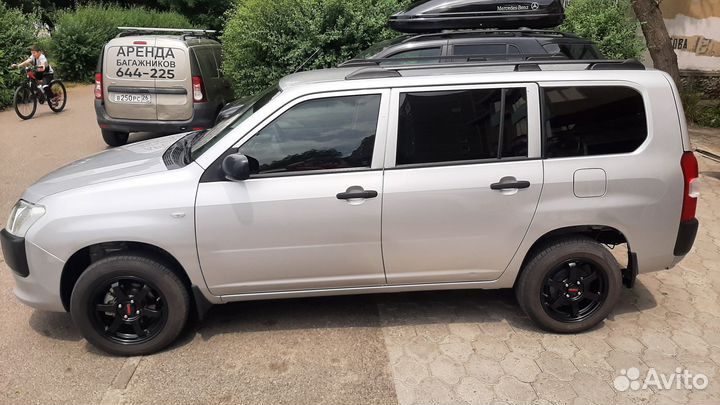 Рейлинги на крышу Toyota Probox, черные