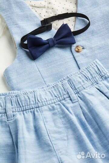 Костюм бабочка жилетка шорты 128 h&m