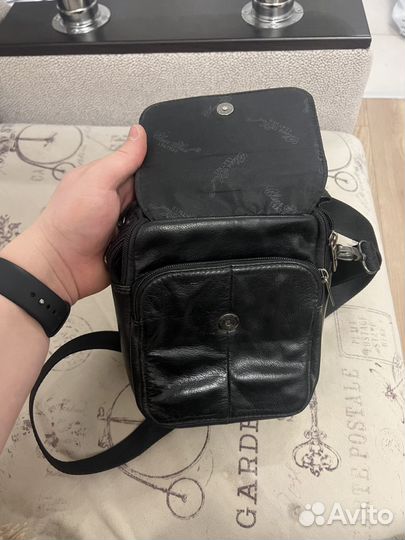 Барсетка кожаная мужская cheer soul