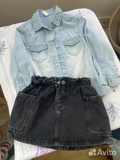 Вещи для девочки 92-98 loloclo zara hm acoola