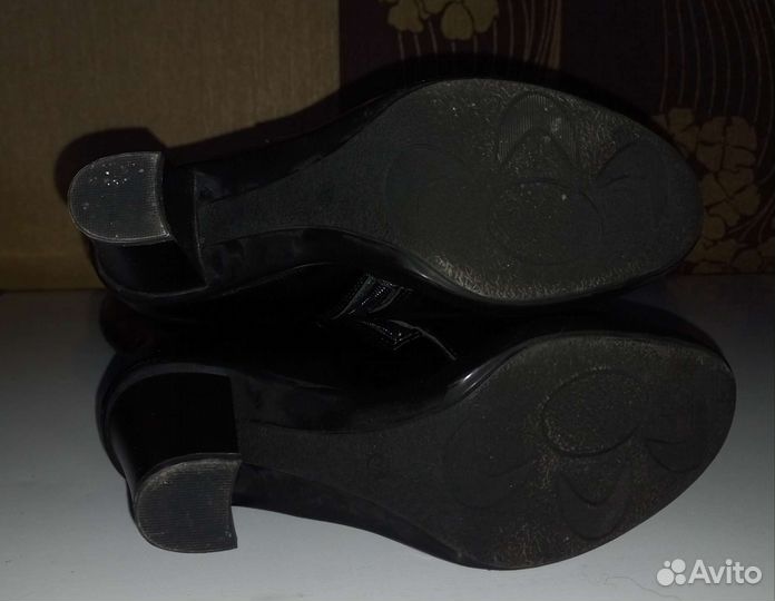 Сапоги 37 зима кожа