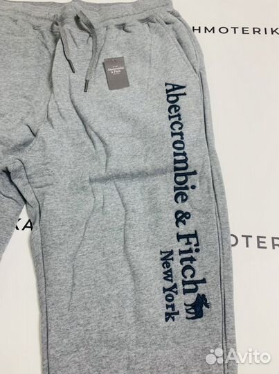 Abercrombie Fitch спортивные штаны серые