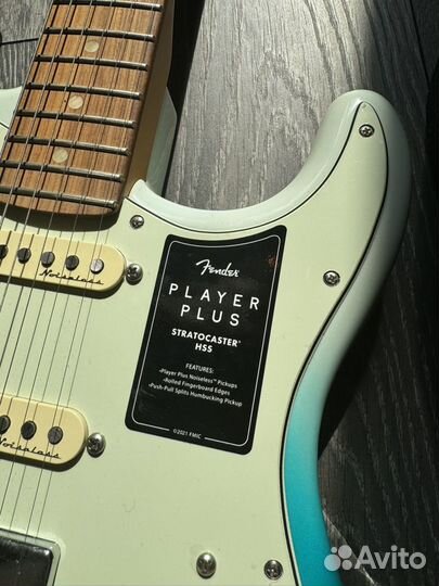 Новый Fender Player Plus Stratocaster HSS Mexico