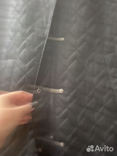 Стеганое пальто