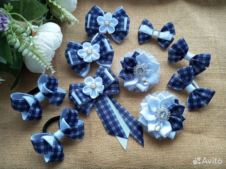 Банты белые