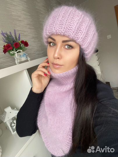 Вязаные шапки, варежки, шарфы, снуды