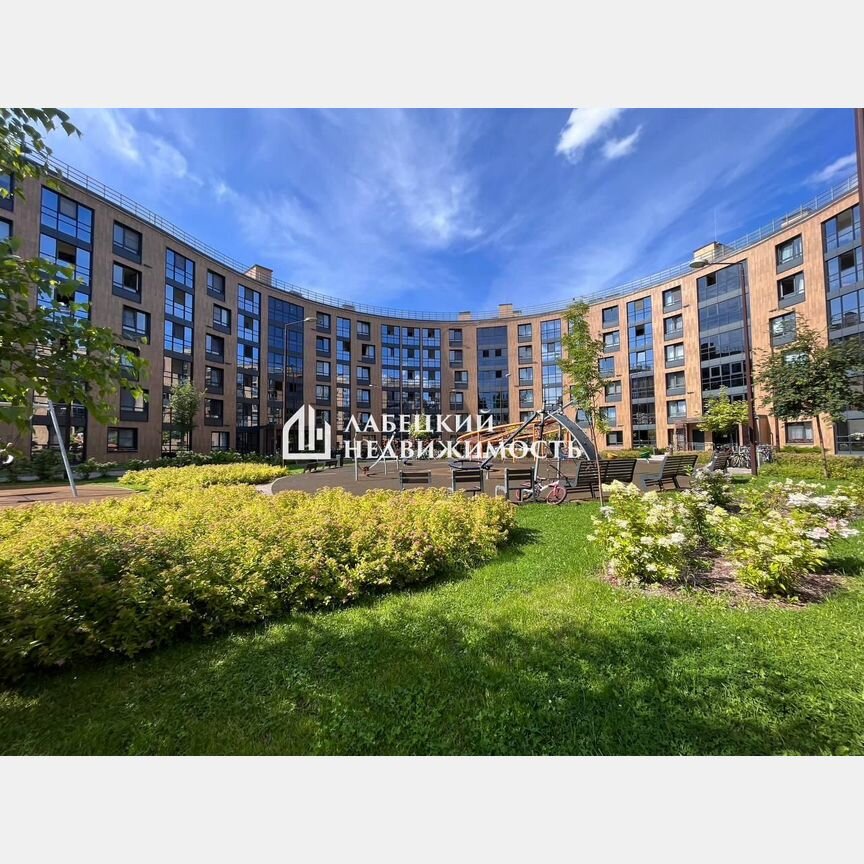 1-к. апартаменты, 47,7 м², 1/6 эт.