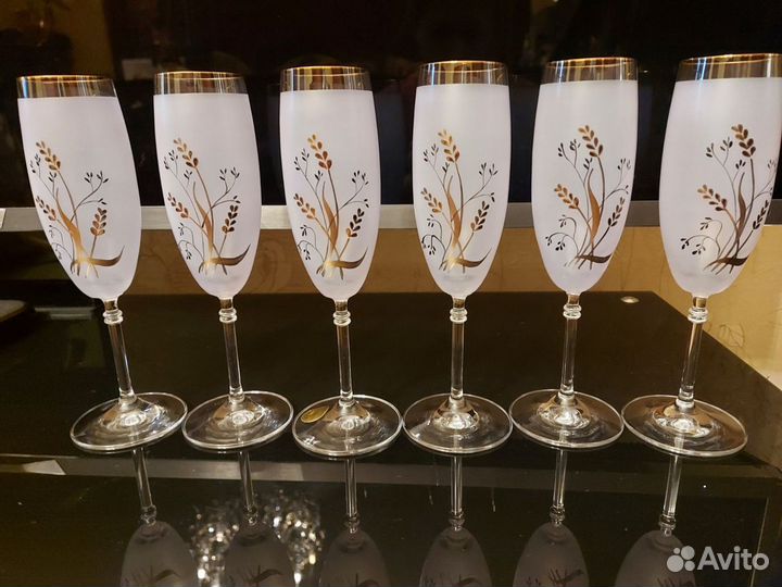 Бокал,набор богемия