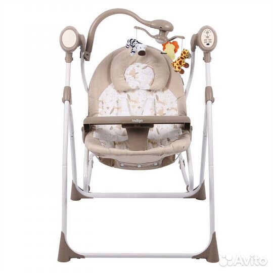 Электронные качели Misty 0-15 кг Indigo Серый