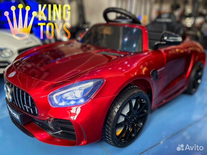 Детский электромобиль Mercedes Benz AMG GT-Red