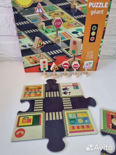 Пазл-гигант Дорога, Djeco