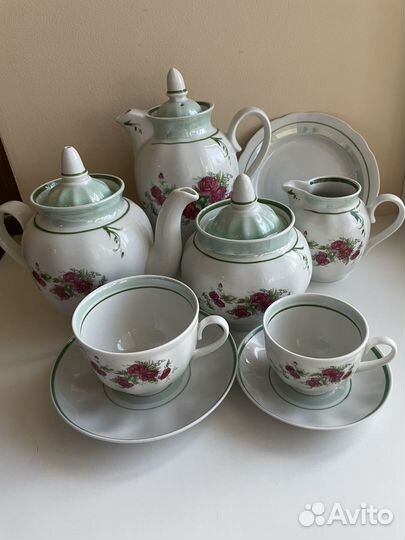 Сервиз Дулево 34 предмета. Новый