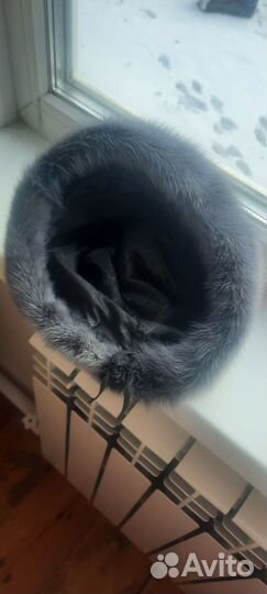 Берет норковый